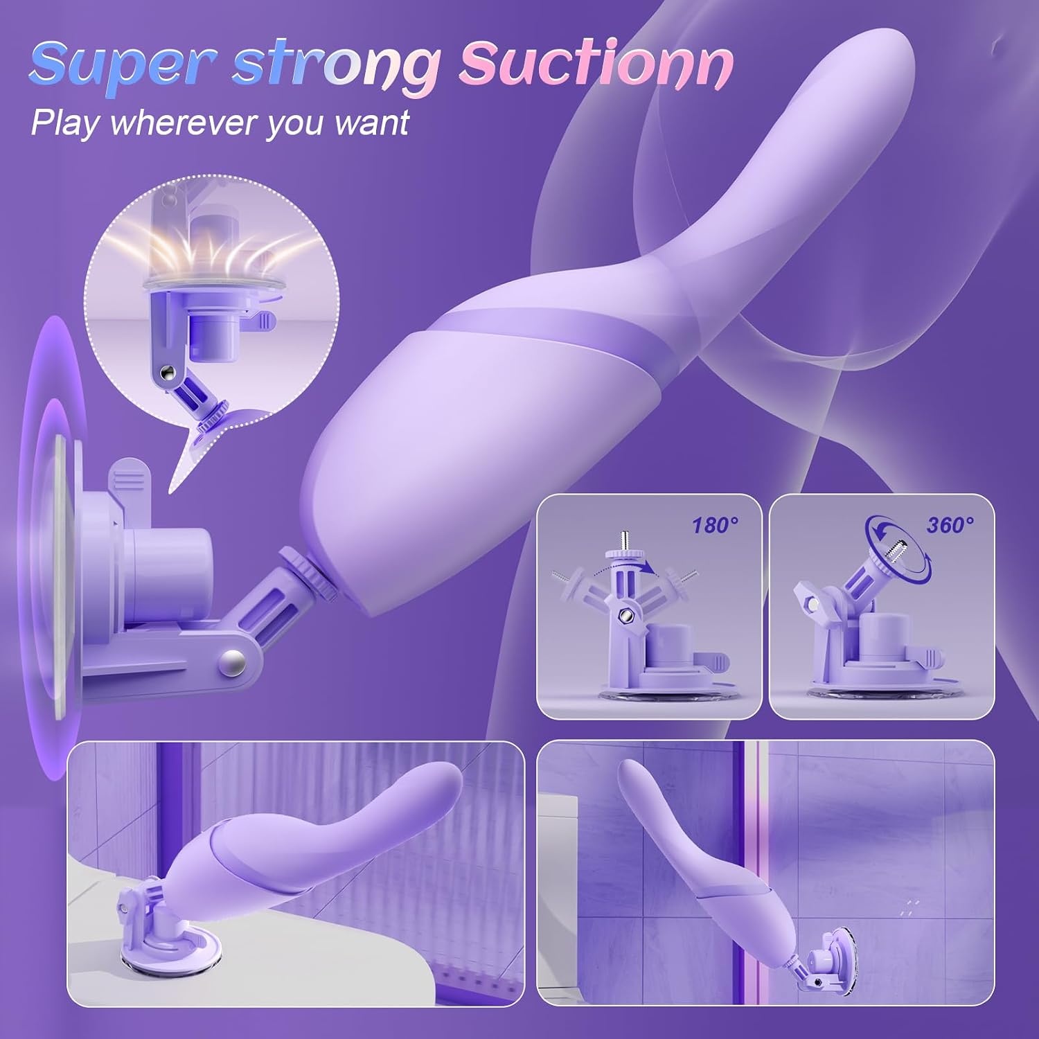 image:imageThrusting Vibrator Adult Sex Toys for Women 5IN1 Sex Machine with Heating amp 10 Thrusting Vibrating Modes App Control amp Detachable Suction Base G Spot Anal Dildo for Couples Female Men Pleasure