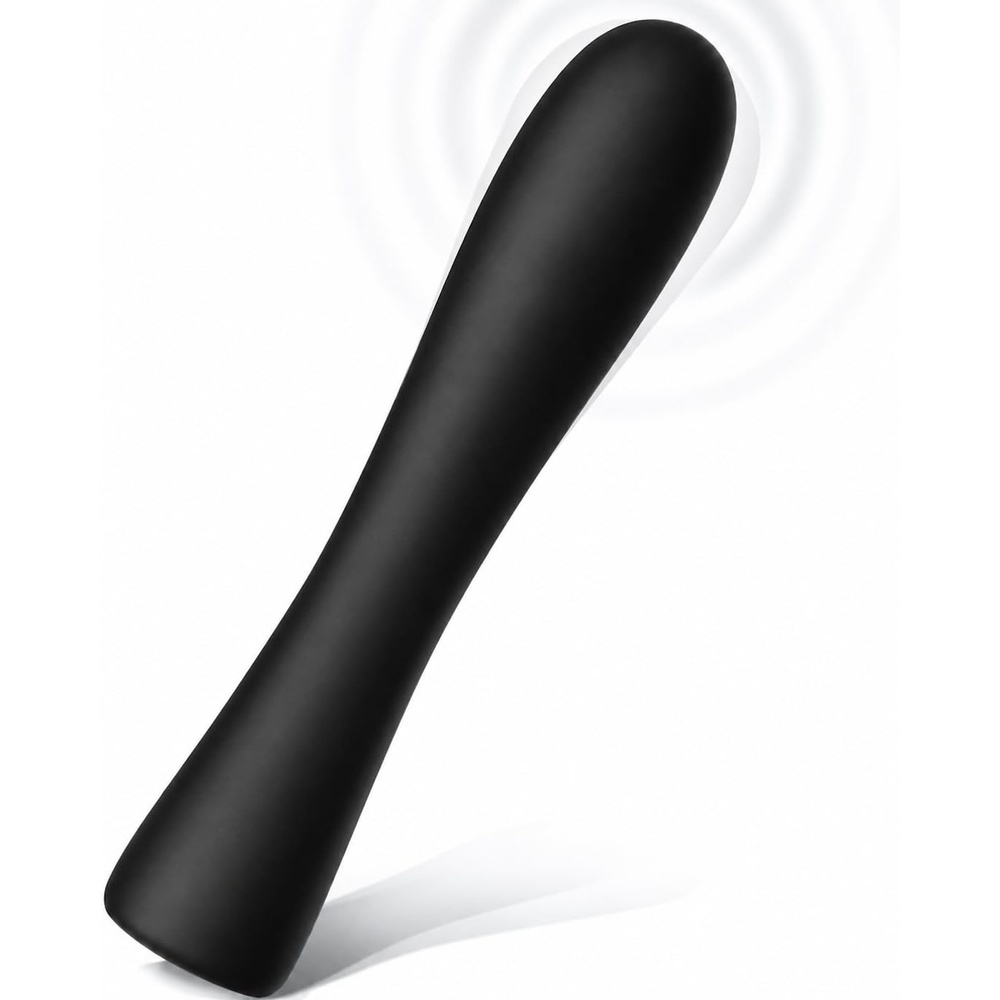 image:imageMOOLIGIRL Silicone G Spot Vibrator for Women Waterproof Adult Toy with 10 Vibration Modes for Clitoral Nipple Stimulation Quiet Compact amp Portable Sex Toy for Female amp Couples BlackBlack