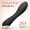 MOOLIGIRL Dildo Vibrator Kits, Women Sex Toys Adult Toy APP Control 20 Modes with 4 Replacement Silicone Heads for Solo and Couples, IPX6 G Spot Vibrators for Clitoral Nipple and S&M Floggers Black(Black)