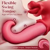 MOOLIGIRL Tongue Toy for Women – 3 in 1 Tongue Vibrator Women Sex Toys G Spot Vibrator with 10 Swinging & Vibration & Licking Modes, Female Sex Toys Thrusting Vibrator Adult Toys for Couples Sex Toy