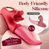 MOOLIGIRL Tongue Toy for Women – 3 in 1 Tongue Vibrator Women Sex Toys G Spot Vibrator with 10 Swinging & Vibration & Licking Modes, Female Sex Toys Thrusting Vibrator Adult Toys for Couples Sex Toy