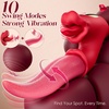 MOOLIGIRL Tongue Toy for Women – 3 in 1 Tongue Vibrator Women Sex Toys G Spot Vibrator with 10 Swinging & Vibration & Licking Modes, Female Sex Toys Thrusting Vibrator Adult Toys for Couples Sex Toy