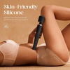 MOOLIGIRL Vibrator Wand, Adult Toy App Control, Powerful Quiet Motor, Sex Toys Women 4 Speeds & 5 Vibration Patterns, Cordless & Waterproof Wand Massager for Solo & Couple