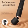 MOOLIGIRL Vibrator Wand, Adult Toy App Control, Powerful Quiet Motor, Sex Toys Women 4 Speeds & 5 Vibration Patterns, Cordless & Waterproof Wand Massager for Solo & Couple