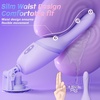 Thrusting Vibrator Adult Sex Toys for Women – 5IN1 Sex Machine with Heating & 10 Thrusting Vibrating Modes, App Control & Detachable Suction Base, G Spot Anal Dildo for Couples Female Men Pleasure