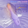 Thrusting Vibrator Adult Sex Toys for Women – 5IN1 Sex Machine with Heating & 10 Thrusting Vibrating Modes, App Control & Detachable Suction Base, G Spot Anal Dildo for Couples Female Men Pleasure
