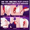 Vibrating Cock Ring Sex Toys – MOOLIGIRL AI Lover Rose Toy Penis Ring Vibrator, Couples Sex Toys for Men Women, 9 Vibration Modes App Control Clitoral Stimulator Female Adult Toys Vibrater Cockring