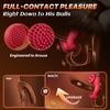 Vibrating Cock Ring Sex Toys – MOOLIGIRL Adult Toys for Couples Sex Toy with Clitoris Testicle Stimulator, 10 Modes Penis Ring with Dual Rings Male Vibrator, 3 Motors Cockring for Men Women