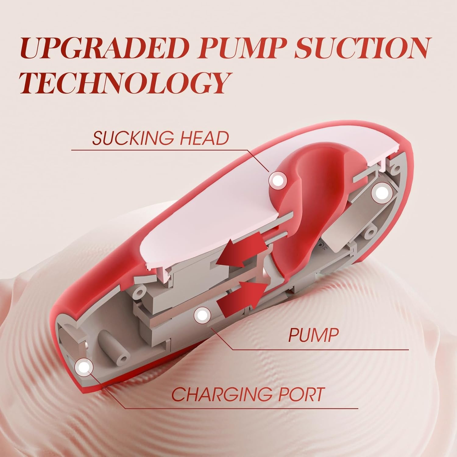 image:imageSucking Vibrator Sex Toys for Women MOOLIGIRL Adult Sex Toy for Female Couples Men Mini Discreet Clitoral Vibrators for Clit Anal 7 Modes Waterproof Nipple Sucker Rose Vibrater Suction Rechargeable