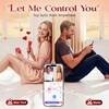 MOOLIGIRL Rose Toy Couple Vibrator Sex Toys for Women, Detachable Sucking Vibrator & Blooming Thrusting Dildo, 10 Modes, App AI Control Adult Toy for Female, G-Spot Clitoral Nipple Weights Sucker(Warm Red)