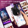 MOOLIGIRL Rose Toy Sex Toys Vibrator – APP Women Adult Toys with 3 Intensity 7 Frequency Sucking & 10 Vibrating, Rose Sex Toy Sucker for Clit Nipple, G Spot Vibrators for Female Couples(Black)