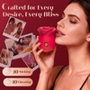 MOOLIGIRL Rose Toy Sex Toys Vibrator – APP Women Adult Toys with 3 Intensity 7 Frequency Sucking & 10 Vibrating, Rose Sex Toy Sucker for Clit Nipple, G Spot Vibrators for Female Couples(Red)