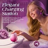 MOOLIGIRL Rose Toy Sex Toys Vibrator – APP Women Adult Toys with 3 Intensity 7 Frequency Sucking & 10 Vibrating, Rose Sex Toy Sucker for Clit Nipple, G Spot Vibrators for Female Couples(Pink)