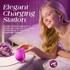 MOOLIGIRL Rose Toy Sex Toys Vibrator – APP Women Adult Toys with 3 Intensity 7 Frequency Sucking & 10 Vibrating, Rose Sex Toy Sucker for Clit Nipple, G Spot Vibrators for Female Couples(Bright Pink)