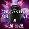 MOOLIGIRL Rose Toy Sex Toys Vibrator – APP Women Adult Toys with 3 Intensity 7 Frequency Sucking & 10 Vibrating, Rose Sex Toy Sucker for Clit Nipple, G Spot Vibrators for Female Couples(Black)