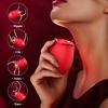 MOOLIGIRL Rose Toy Sex Toys Vibrator – APP Women Adult Toys with 3 Intensity 7 Frequency Sucking & 10 Vibrating, Rose Sex Toy Sucker for Clit Nipple, G Spot Vibrators for Female Couples(Rose)