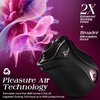 MOOLIGIRL Rose Toy Sex Toys Vibrator – APP Women Adult Toys with 3 Intensity 7 Frequency Sucking & 10 Vibrating, Rose Sex Toy Sucker for Clit Nipple, G Spot Vibrators for Female Couples(Black)